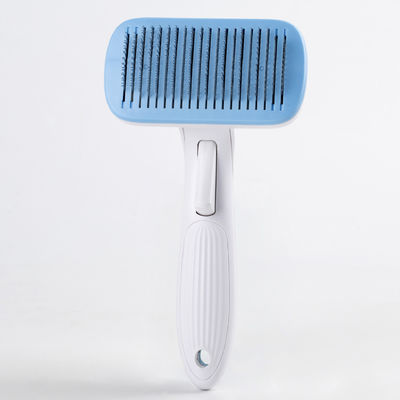 Au-To Pet Hair Remover Slicker Pet Shedding Brush หวีสำหรับสุนัข Cat BSCI Certification