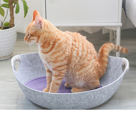 รู้สึกแมวรังสำหรับสัตว์เลี้ยงปลอดภัย 100% รอบ nest cat dog bed cat bed nest