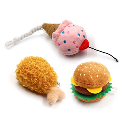 Anti Bite Simulation Food สุนัข ของเล่นสำหรับสัตว์เลี้ยง 83g Interactive Dog Toys For Aggressive Chewers
