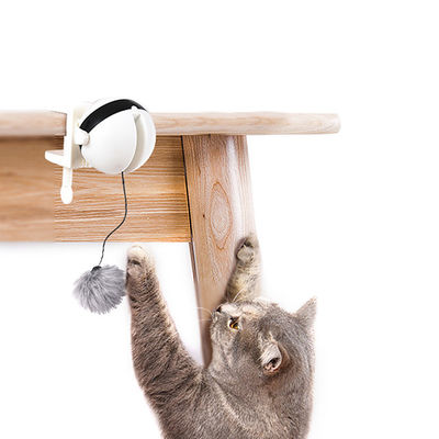 Interactive Electronic Auto Lift Ball Cat ของเล่นสำหรับสัตว์เลี้ยง Funny Stick Cat Teaser Toy