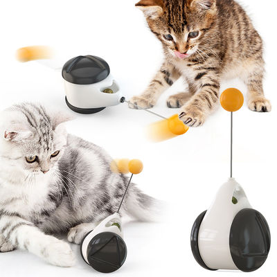 ของเล่นสำหรับสัตว์เลี้ยงสำหรับแมวในร่มพร้อม Catnip Tumbler Balance Interactive Kitten Cat Training Wheel