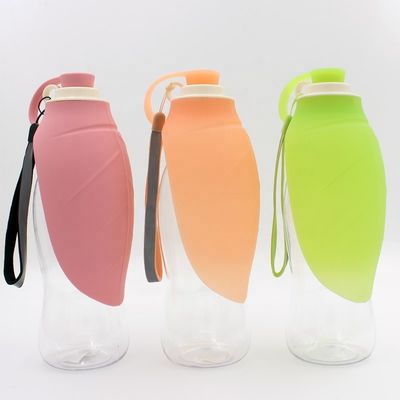580ml 20OZ Leaf Leak Proof Pet Water Dispenser Bottle