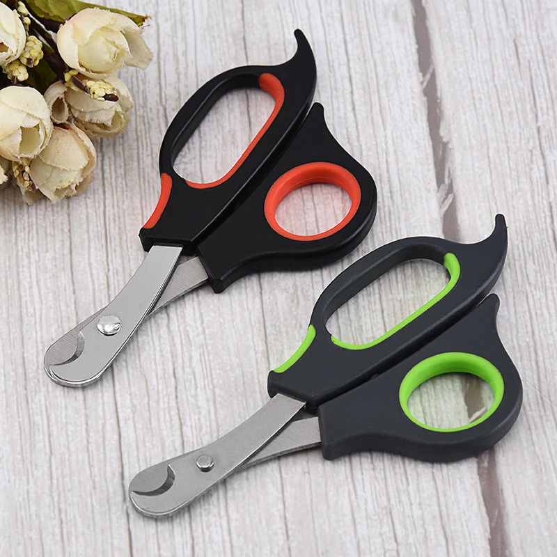 Professional Cats Dog กรรไกรตัดเล็บสแตนเลส Pet Grooming Tools
