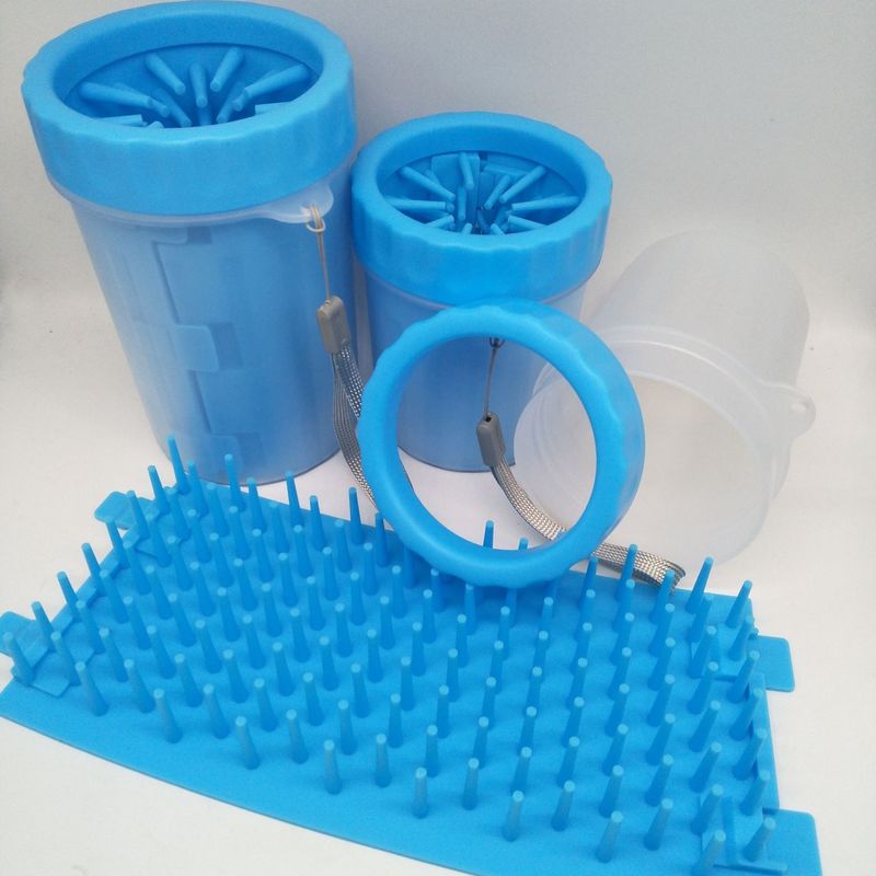 Pets Massager สุนัข เครื่องมือทำความสะอาดที่ถอดออกได้สะดวกสบาย Dogs Claw Wash Cup
