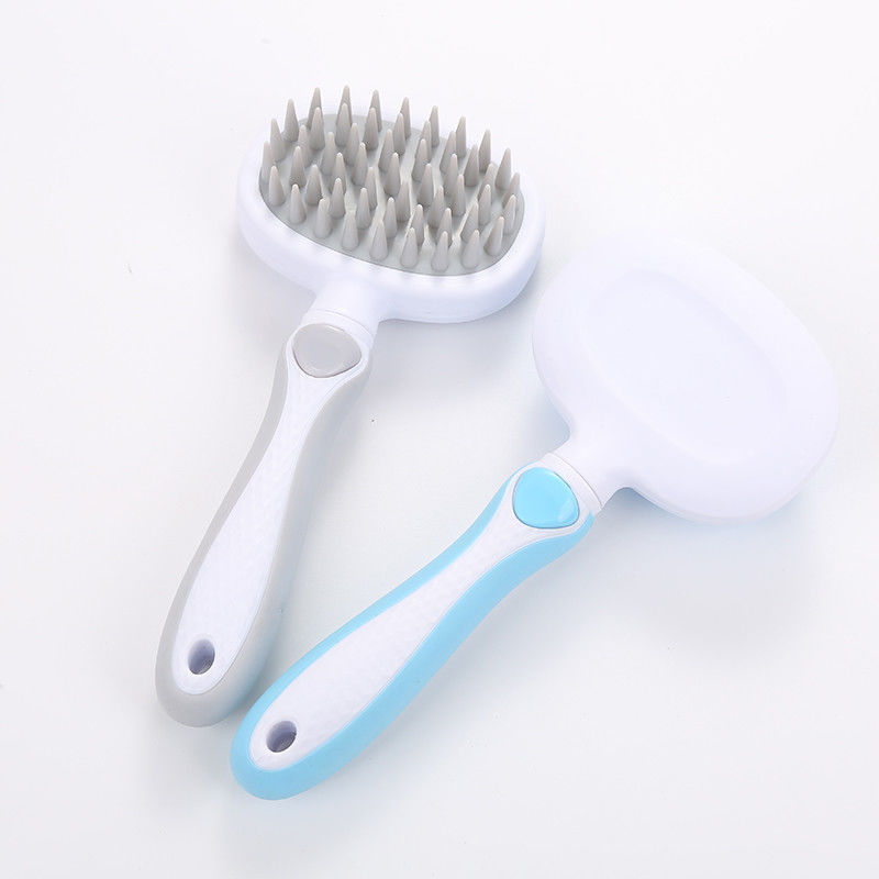 แปรงนวดสุนัขฟันอ่อน 92g 19.5*9*5cm Cat Grooming Brush Comb