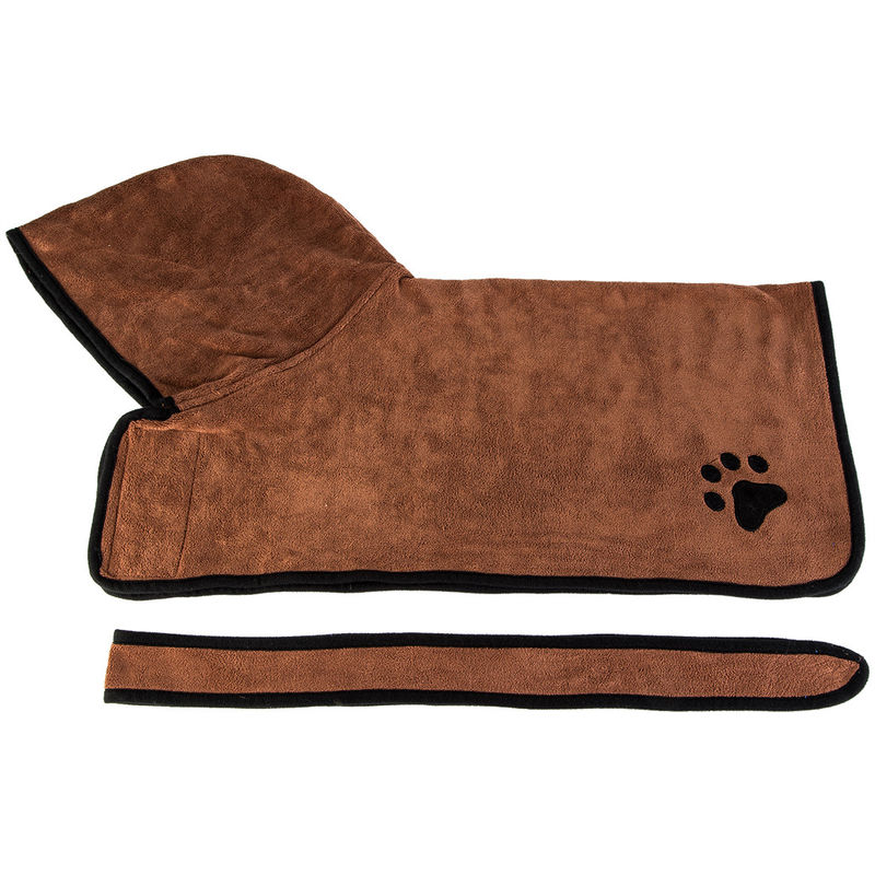 Bibulous Pet Grooming Tools ผ้าขนหนูสุนัขไมโครไฟเบอร์ดูดซับนุ่มแห้งเร็ว
