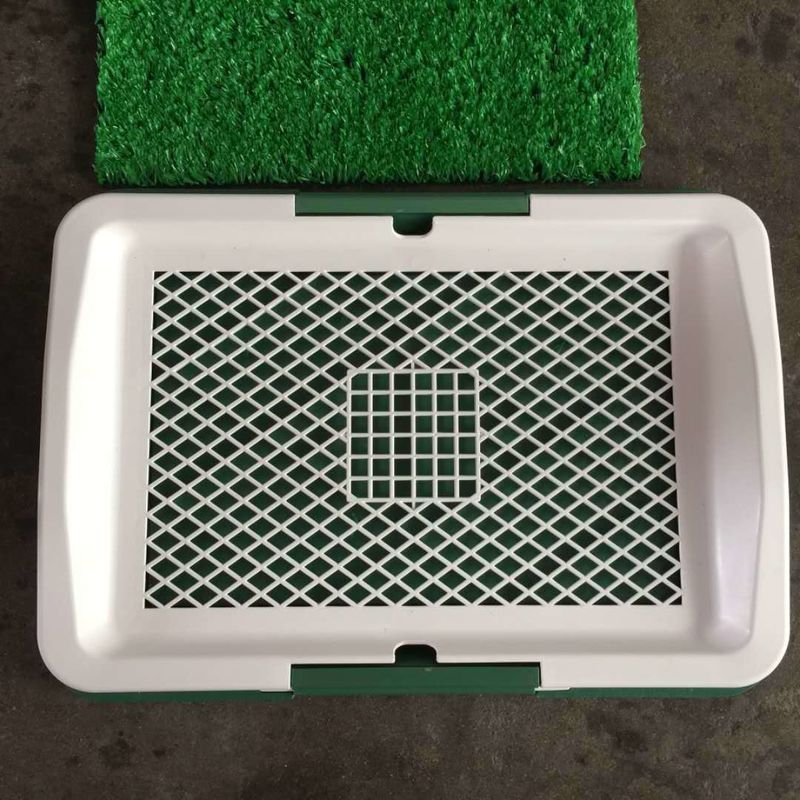 Easy Clean Removable Cover Pet Grooming Tools ถาดใส่กระโถนสุนัขในร่ม 1378g
