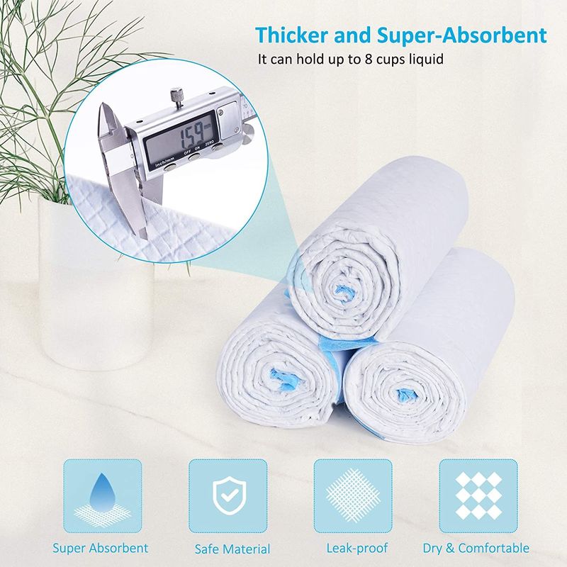 ผ้าอ้อมสุนัขสำหรับสัตว์เลี้ยง Super Absorbent Cat Training Pee Pads Healthy Clean Wet Mat Disposable Dog Diaper Training Pad