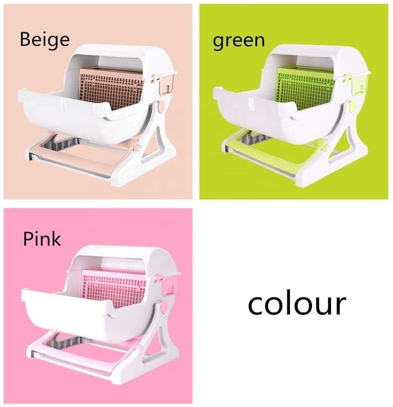 ประเภทลิ้นชัก High End Filter Litter Box 5000g Quick Cleaning Pet Grooming Tools
