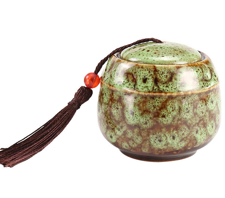 รอบ Pet Cremation Urns for Ashes Storage Box Hand-made Ceramic Sealed Jars for Pet Cat dog ashes