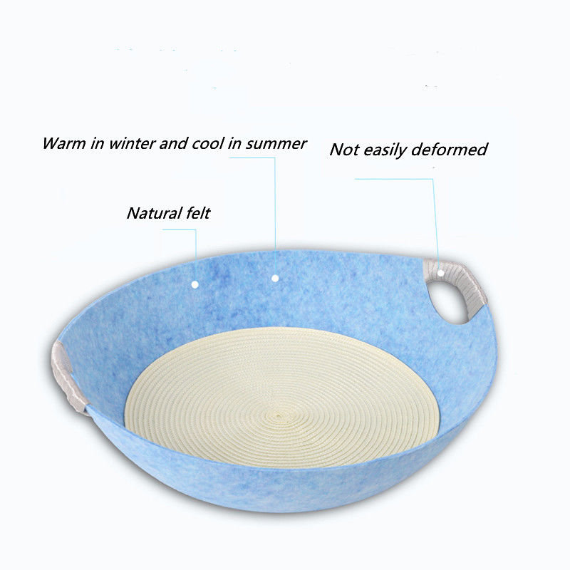 รู้สึกแมวรังสำหรับสัตว์เลี้ยงปลอดภัย 100% รอบ nest cat dog bed cat bed nest
