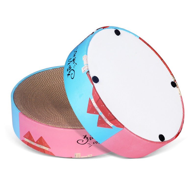2 In1 Durable Round Cat Scratcher Bed Pad &amp; Lounge 1000g