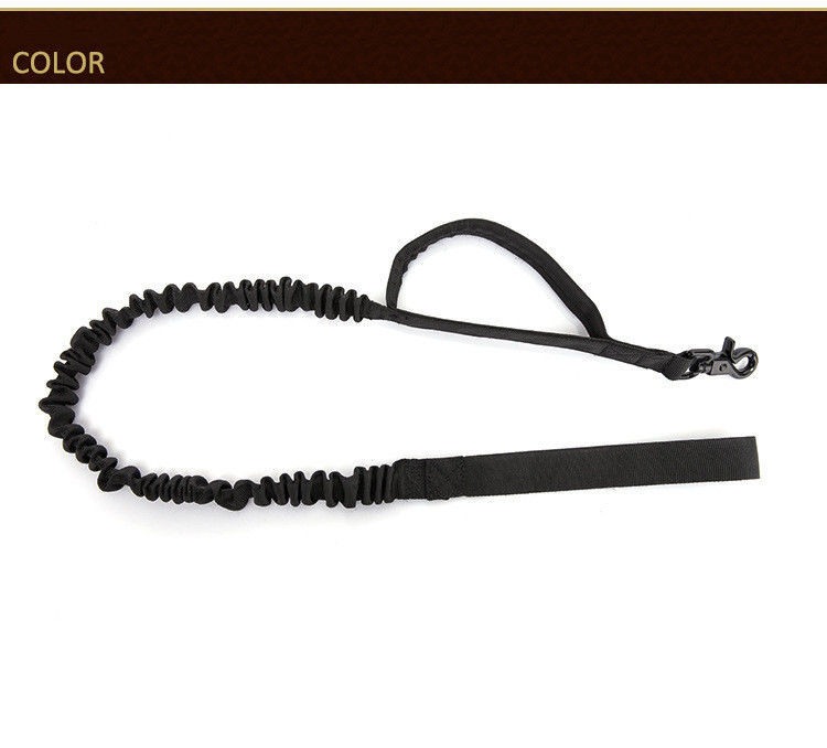 Tactical Bungee Nylon เชือกจูงสุนัขสายจูงสุนัขหดได้