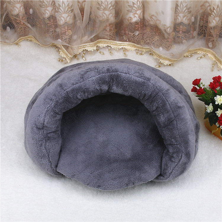 แฟชั่น Cat Nest เตียงนอนสัตว์เลี้ยงที่สะดวกสบายอุโมงค์สำหรับบ้านแมวที่อบอุ่น Soft Cat Cave Bed