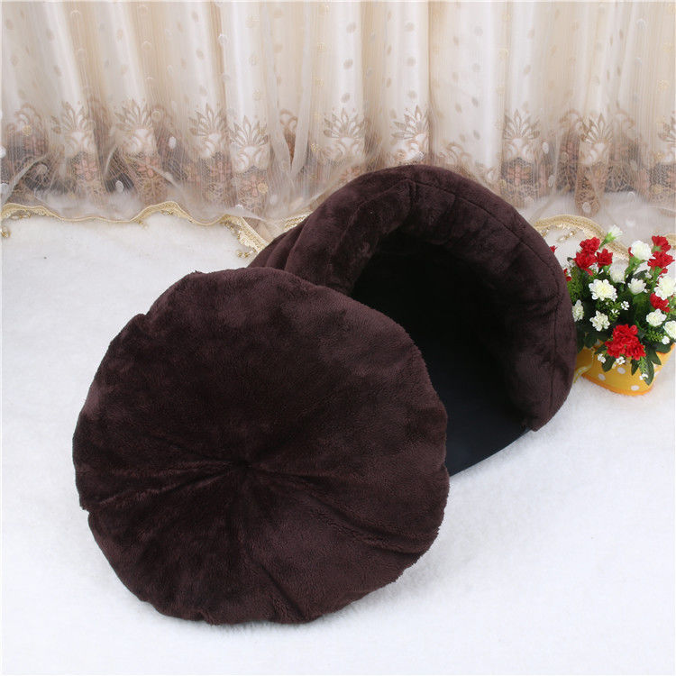 แฟชั่น Cat Nest เตียงนอนสัตว์เลี้ยงที่สะดวกสบายอุโมงค์สำหรับบ้านแมวที่อบอุ่น Soft Cat Cave Bed