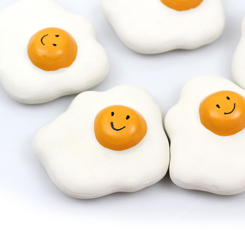Egg squeaky chew สุนัข ของเล่นสำหรับสัตว์เลี้ยง การจำลองยาง ปลอดสารพิษ Interactive
