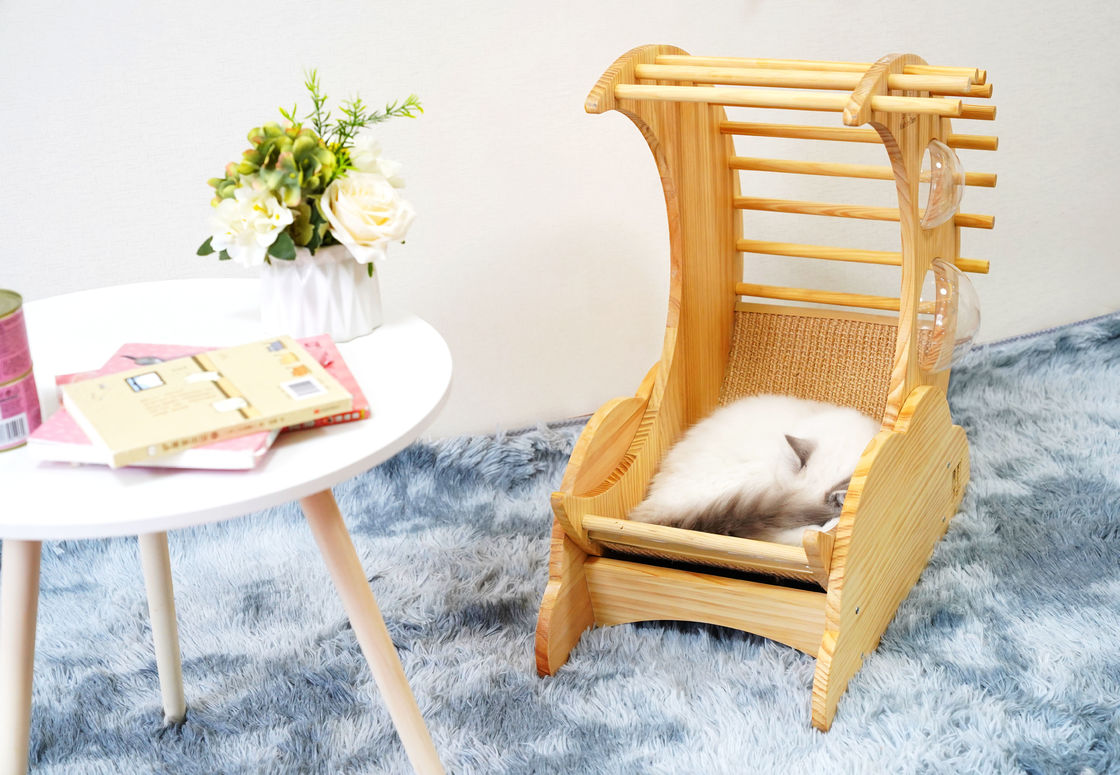 Hallupets Cat Scratcher House Pet Condo บ้านต้นไม้เตียงแมว