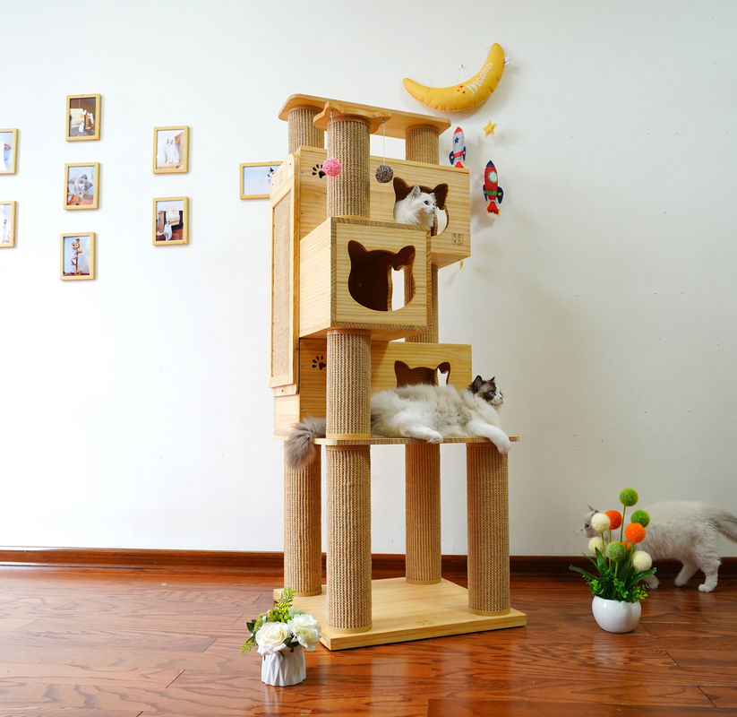Safety Deluxe Cat Climbing Tree Tower