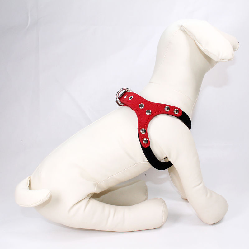 สายรัดสุนัขคุณภาพดี Dash-out Proof สบายหน้าอกและหลัง Disperse Pressure Dog Leash