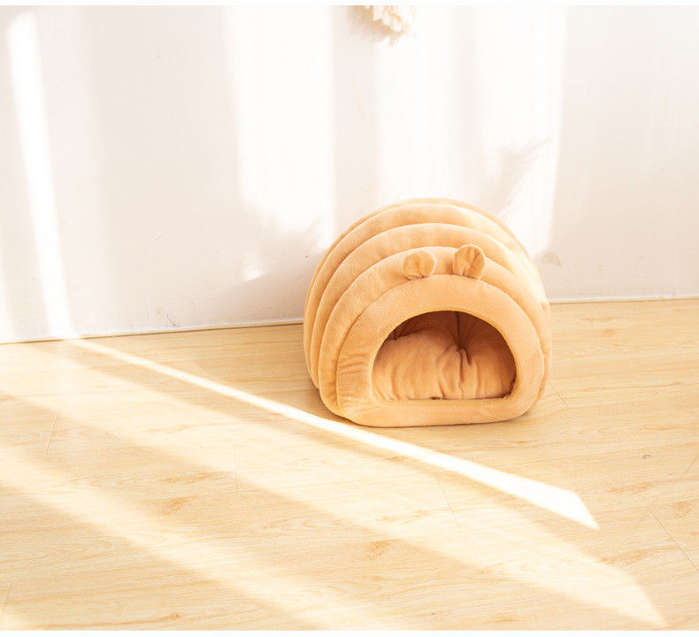Semienclosed ที่นอนสัตว์เลี้ยงแสนสบาย Calm Down Sleep Mat ที่ถอดออกได้ Nest สำหรับ Cat
