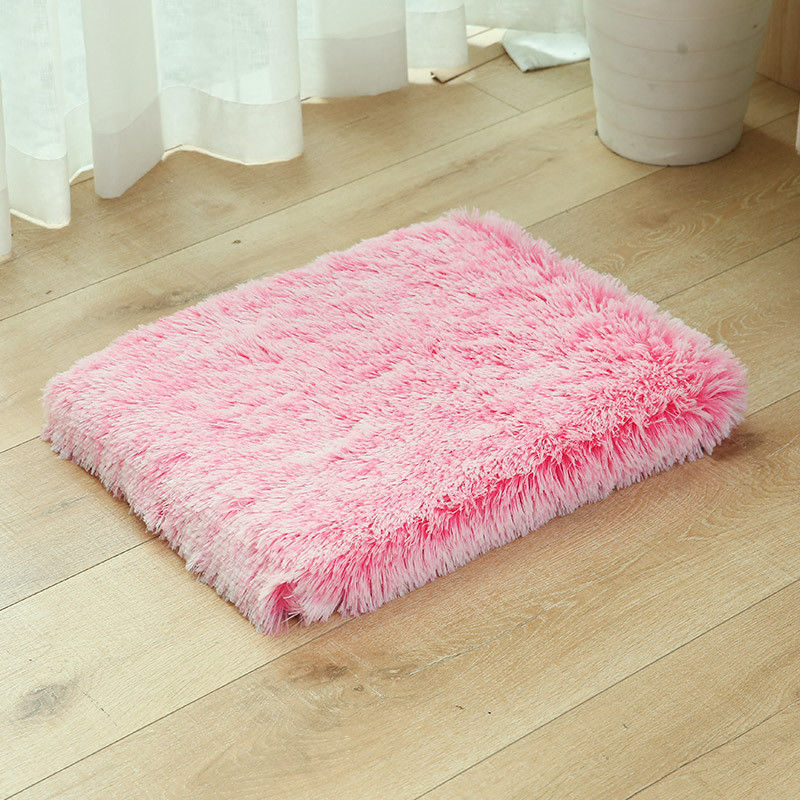 SEDEX ที่นอนสัตว์เลี้ยงแสนสบาย Fluffy Pet Mat ที่ถอดออกได้และซักได้ Cat Dog Bed 330g