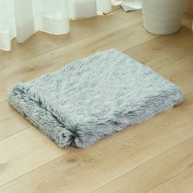 SEDEX ที่นอนสัตว์เลี้ยงแสนสบาย Fluffy Pet Mat ที่ถอดออกได้และซักได้ Cat Dog Bed 330g