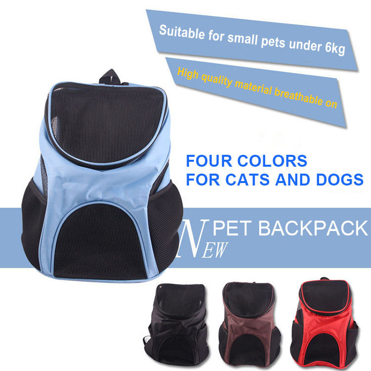 แฟชั่นการเดินทางที่สะดวกสบาย Cats Dog Carrier กระเป๋าเป้สะพายหลัง Breathable
