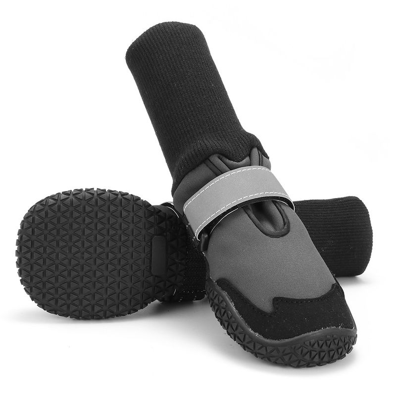 รองเท้าบูทกันลื่นกันลื่นสำหรับสัตว์เลี้ยง Paw Protectors 190g