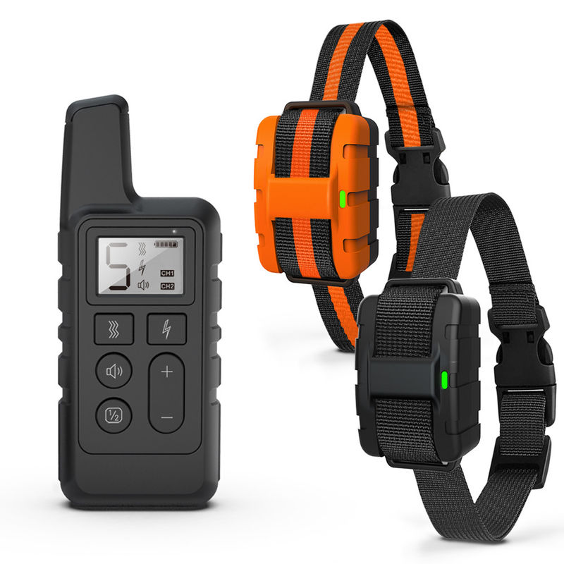 Pet Treats 1000Feet Dog Care Training Collar ปลอกคอแบบชาร์จไฟได้สำหรับสุนัขขนาดใหญ่