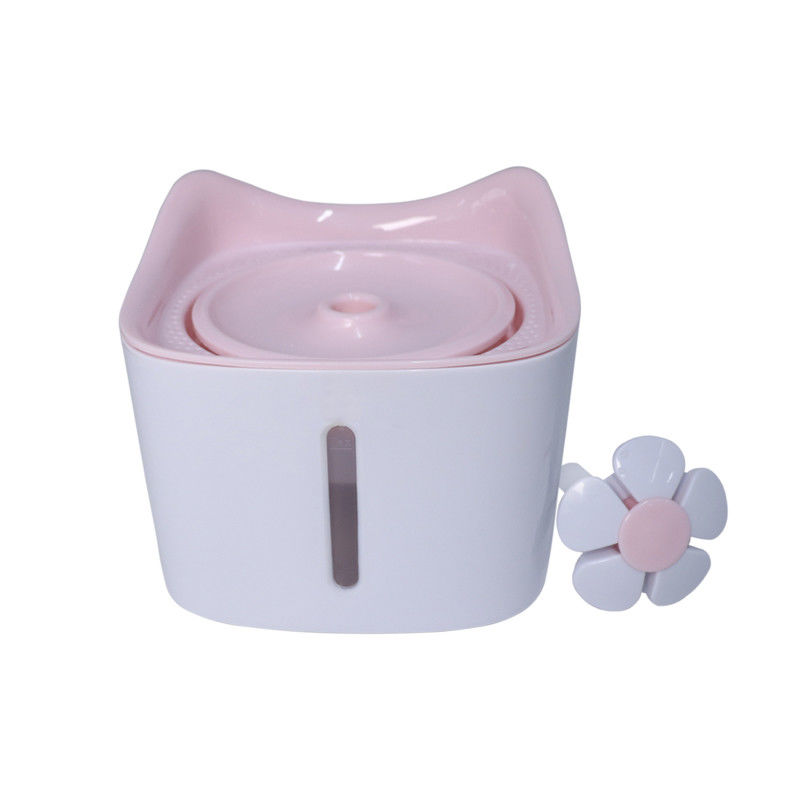 เครื่องจ่ายน้ำและอาหารสัตว์เลี้ยงสองรูปแบบ 1.8L สำหรับเครื่องจ่ายน้ำอาหารแมวและสุนัข