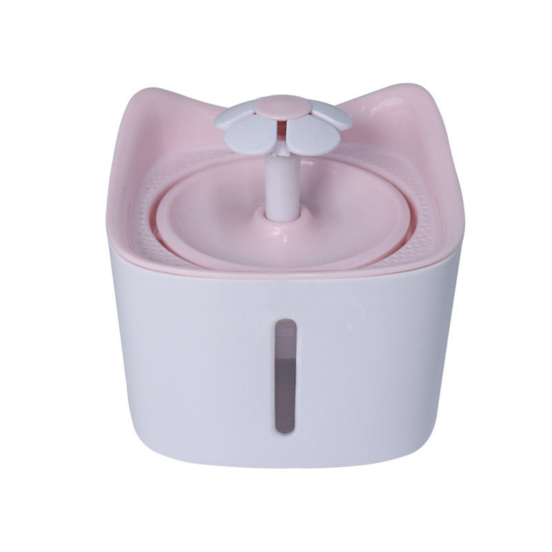เครื่องจ่ายน้ำและอาหารสัตว์เลี้ยงสองรูปแบบ 1.8L สำหรับเครื่องจ่ายน้ำอาหารแมวและสุนัข