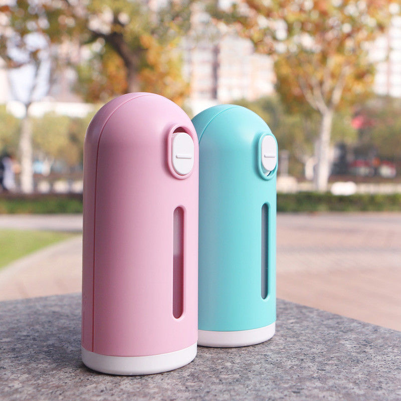 300ml 10 Oz Small Portable Travel Dog ขวดน้ำของฝาปิดเลื่อน Fall Proof Fountains