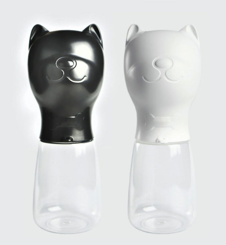 Bulldogs 17oz ที่ใส่ขวดน้ำสุนัขแบบพับได้ Leak Proof