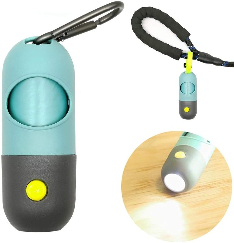 ถังขยะอเนกประสงค์ ทำความสะอาด BSCI Dog Poop Bag และ Dispenser พร้อมไฟ LED